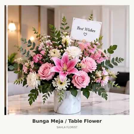 Bunga Meja Ritz Carlton Pacific Place